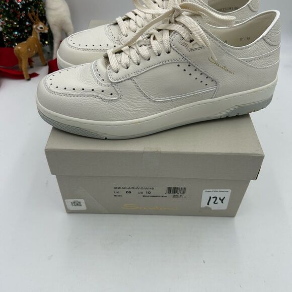 Men’s Santoni air sneakers size 9US made in Italy - Picture 5 of 10
